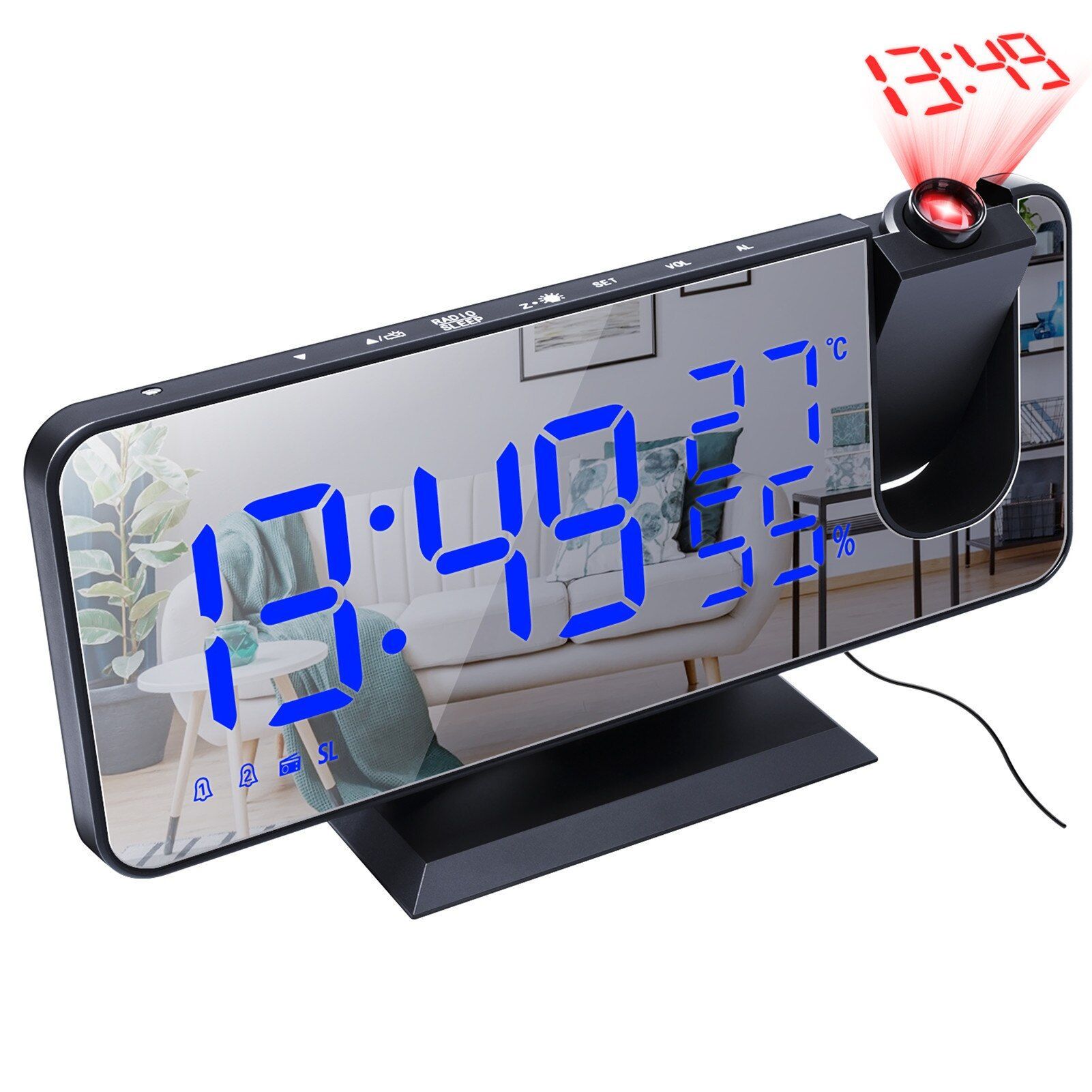 Проекционные часы Digital Projection Clock