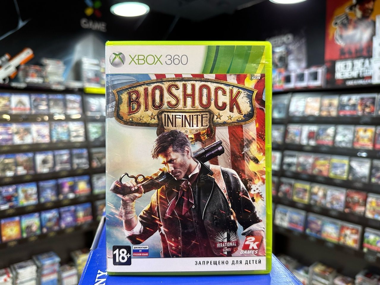 Игра Игра Bioshock: Infinite (Xbox 360) (Open/Resale) (XBox 360 купить по  низкой цене с доставкой в интернет-магазине OZON (756228116)