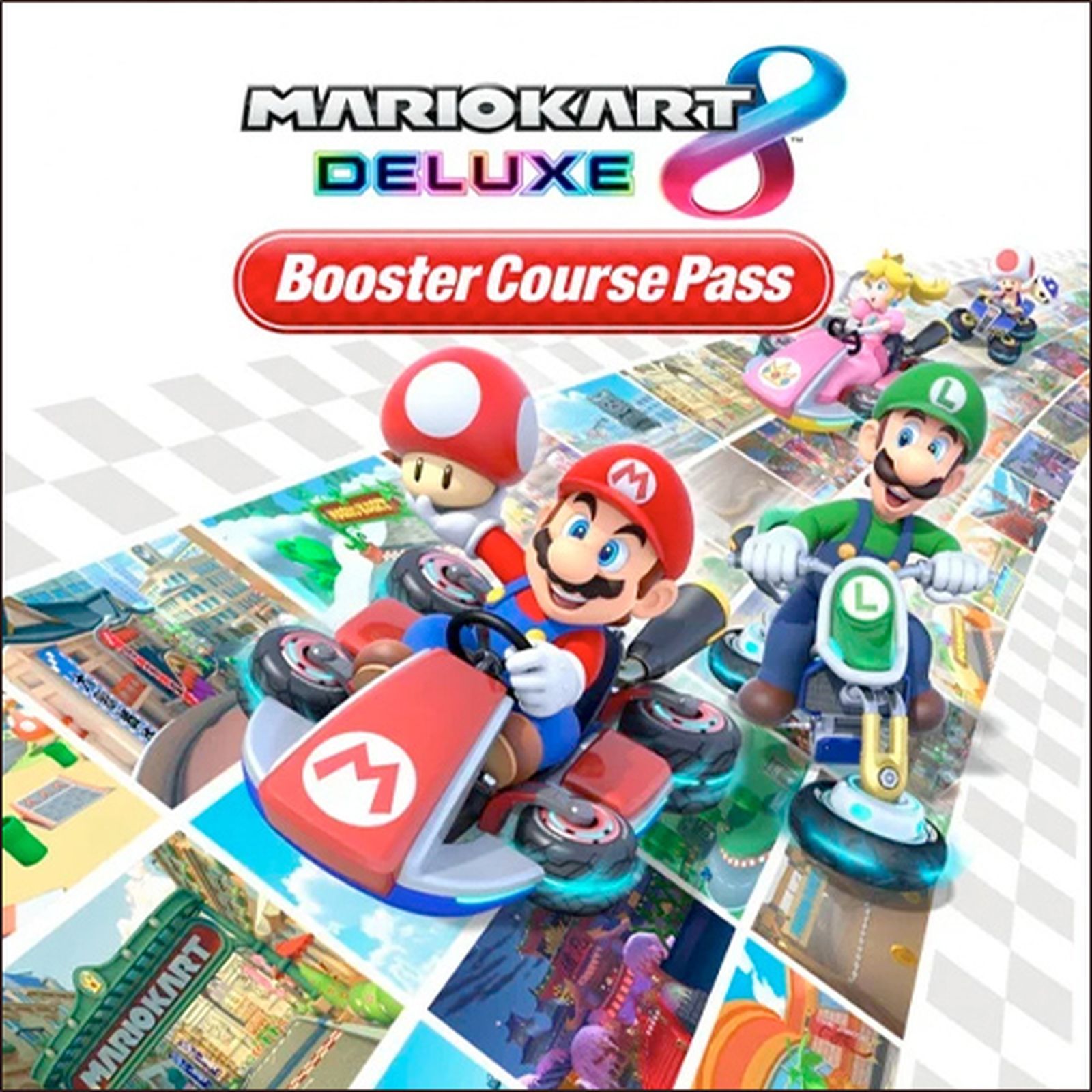 Mario Kart 8 Deluxe - Booster Course Pass (Талон на дополнительные трассы)  (Nintendo Switch - Цифровая версия) (EU) купить по выгодной цене в  интернет-магазине OZON.ru (1042876323)