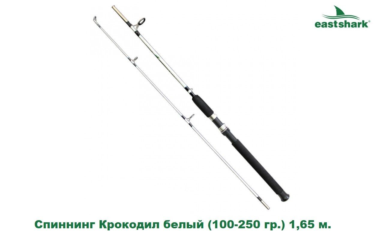 Спиннинг EastShark Крокодил синий, от 100 гр купить c доставкой на OZON по низкой цене (1045231688)