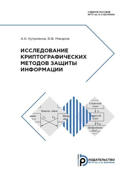 Исследование криптографических методов защиты информации | Макаров В. Ф., Куприянов Александр Ильич | Электронная книга