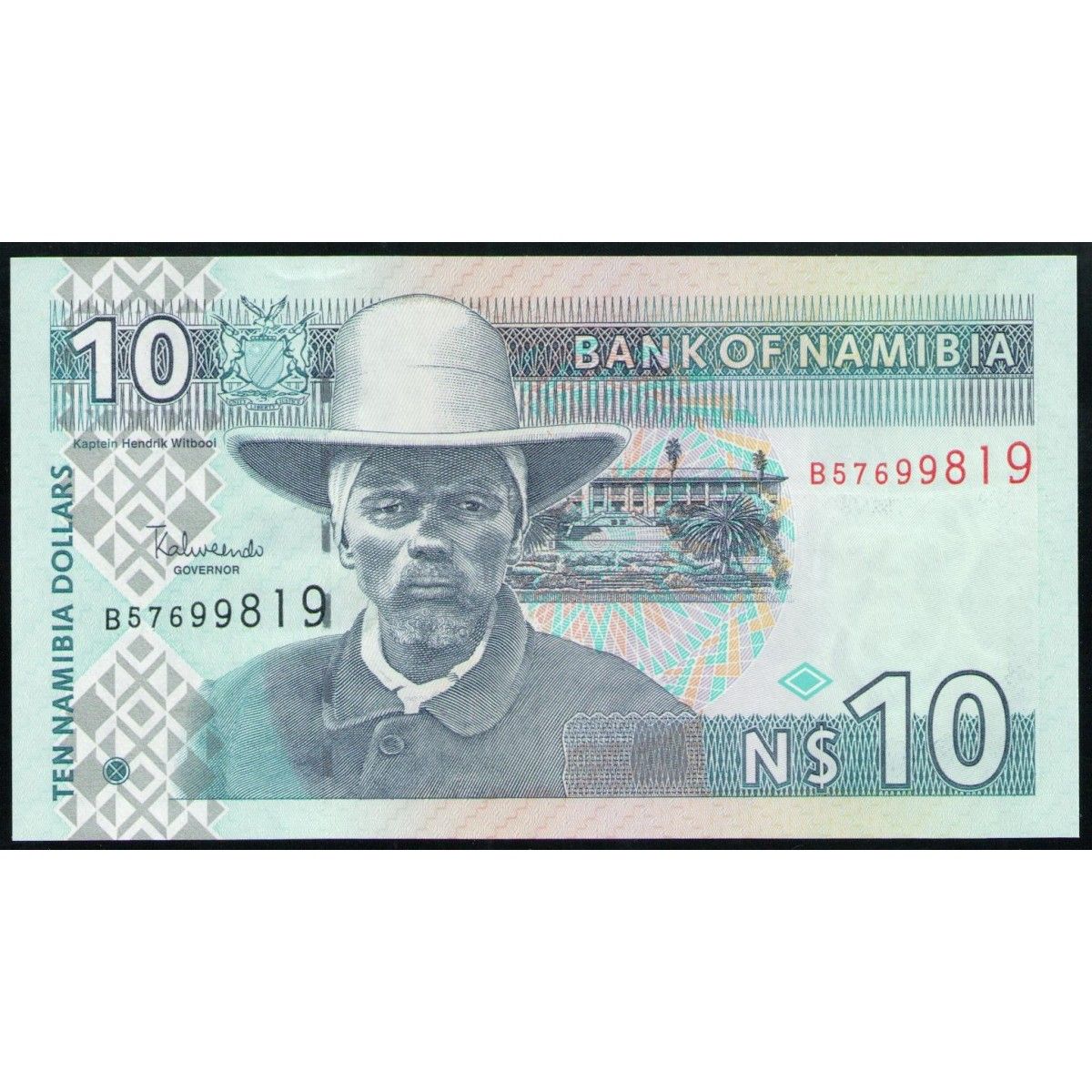 Купюры 2001. Банкноты Намибии с животными.