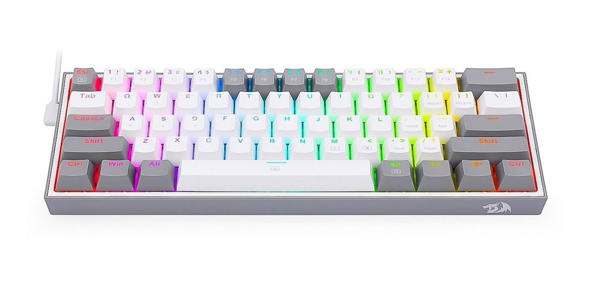 Redragon fizz k617 r gray white