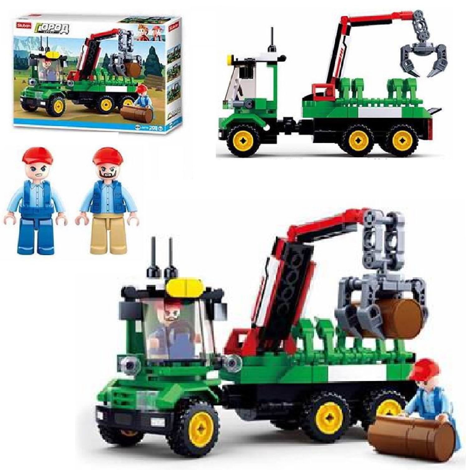 Конструктор Lepin 20059 Грузовой Лесопогрузчик – Technic 9397