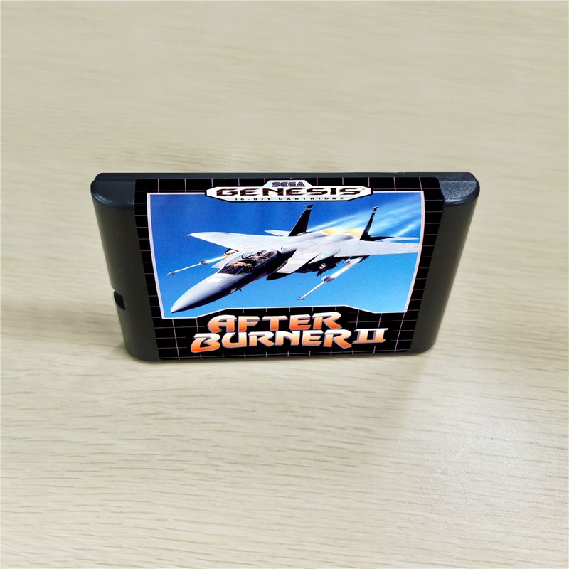 After Burner 2 16bit Cartridge Card For Sega Genesis Mega Drive MD Console
