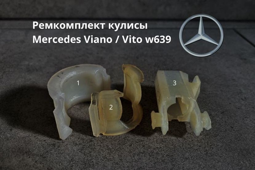 Ремкомплект кулисы Mercedes Vito (Viano) W639