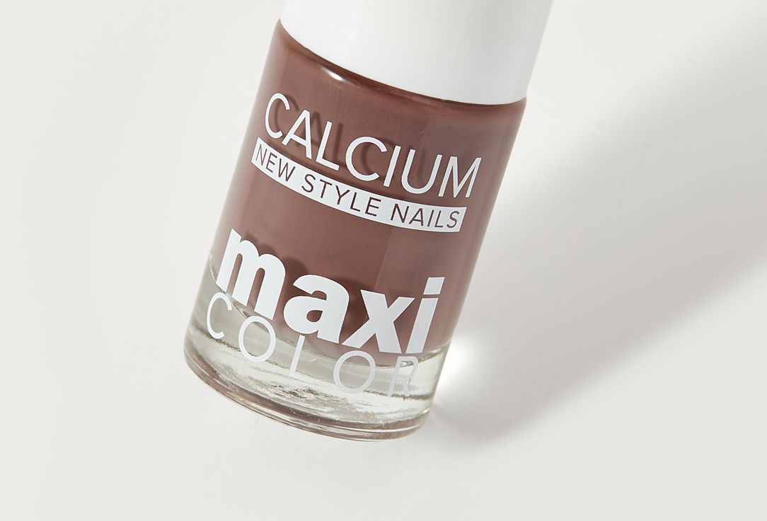 лак для ногтей maxi color calcium