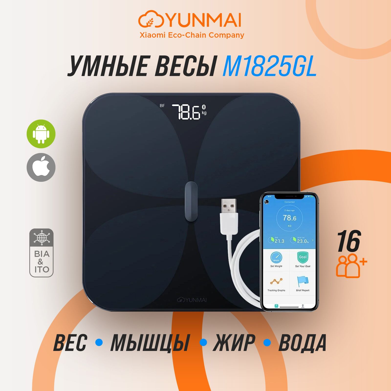 Умные Весы Huawei Scale 3 Pro Купить