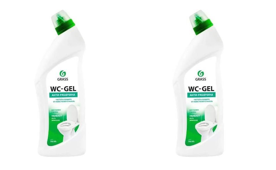 Средство для чистки сантехники WC- Gel 750мл. Grass универсальный чистящий гель "dos Gel" (флакон 1500 мл). Дос гель Грасс. WC Gel grass.