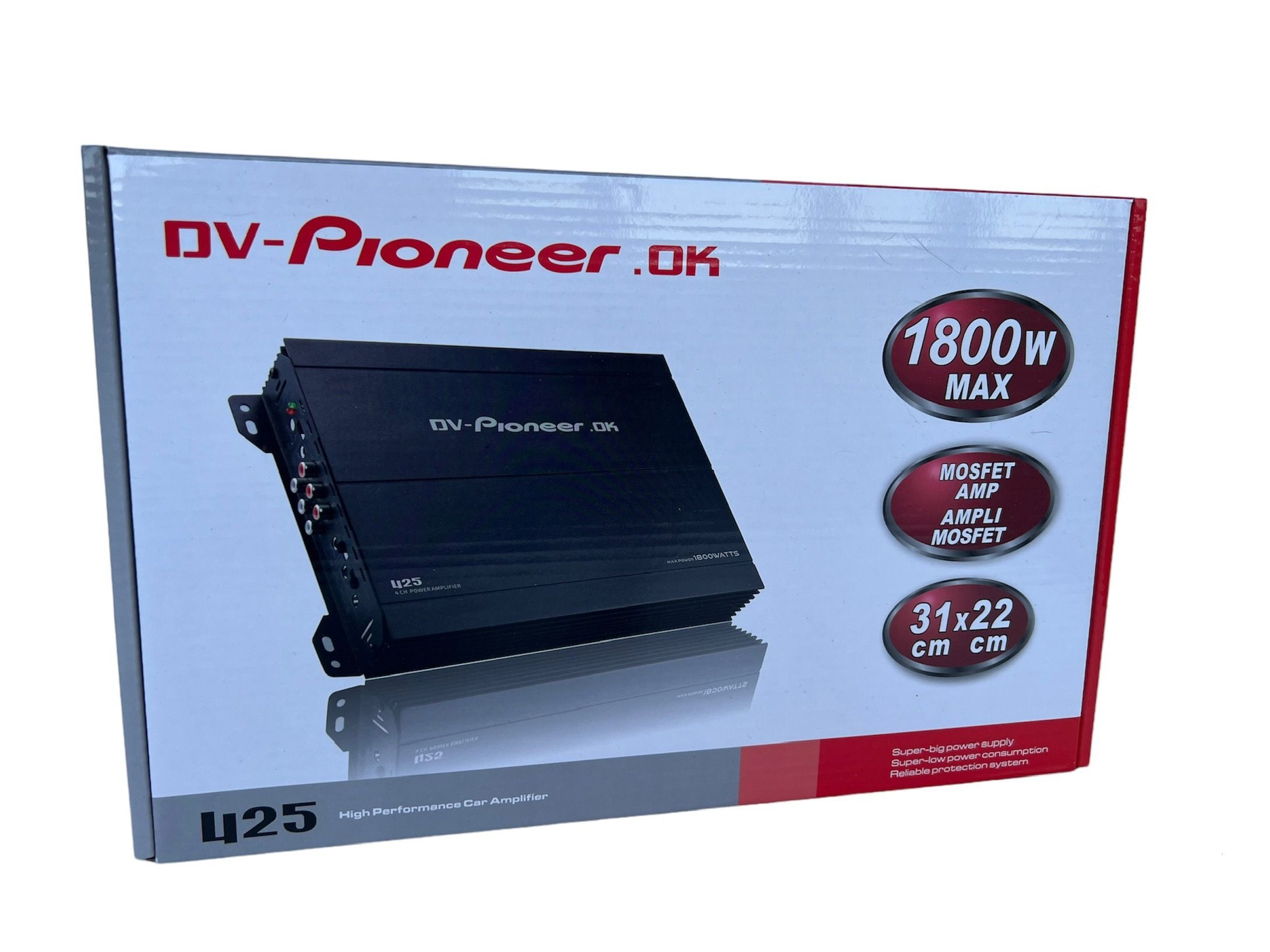 Усилитель пионер 1800w 4 канальный. Pioneer 425.