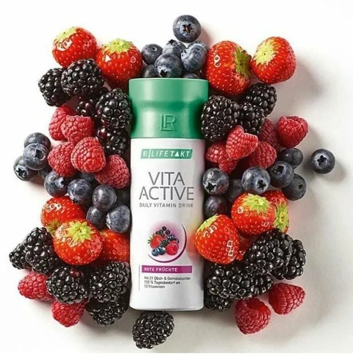 Vita vitamin. Vita Active витамины LR. Vita Active витамины красные фрукты.