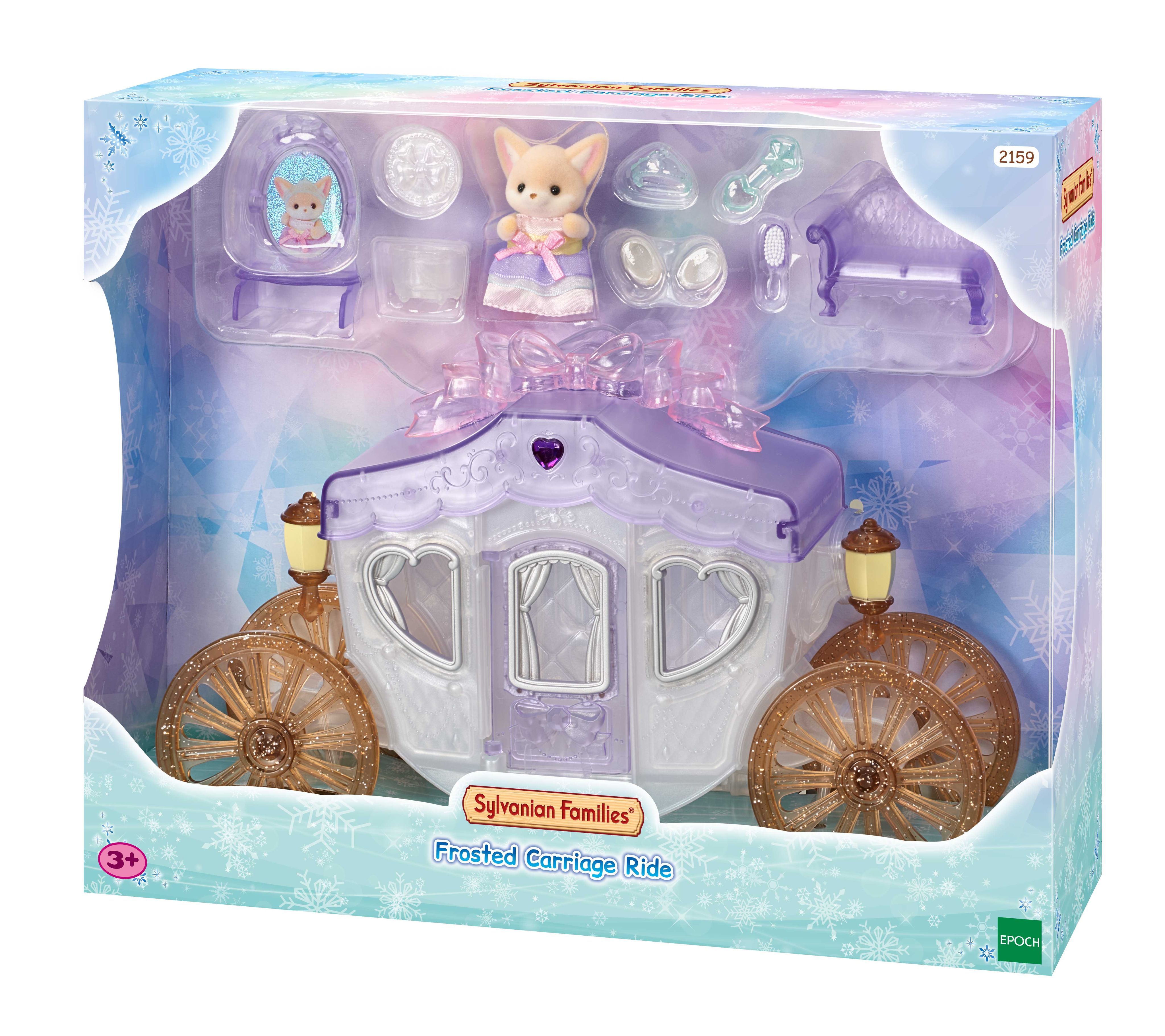 Набор Sylvanian Families "Ледяная королевская карета"