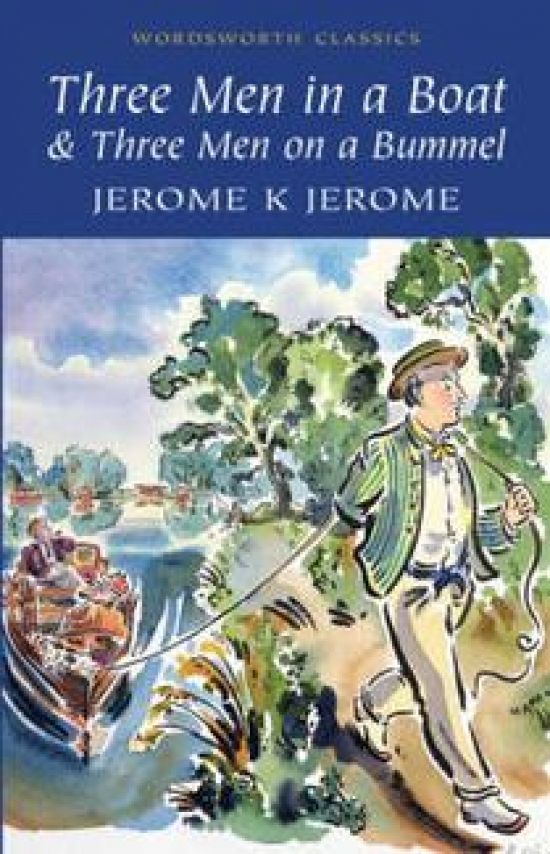 The book is on the three. Jerome klapka Jerome books. Three men in a Boat. Jerome k Jerome three men in a Boat. Man in Boat.