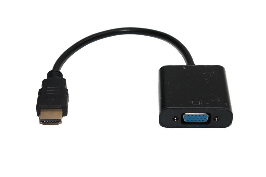 Нет изображения через переходник hdmi vga