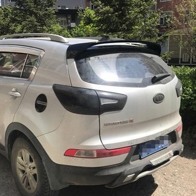 Спойлер задний Киа Спортейдж 3 спойлер Kia Sportage 3 черный глянец