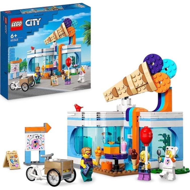 Lego ice cream store on sale