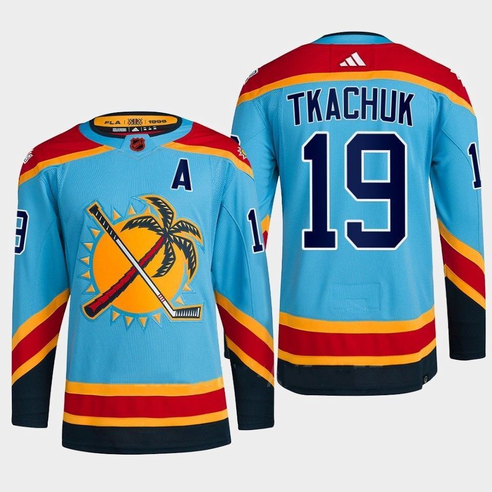 NHL джерси хоккейная Флорида Пантерз Florida Panthers Jersey 19 Matthew Tkachuk