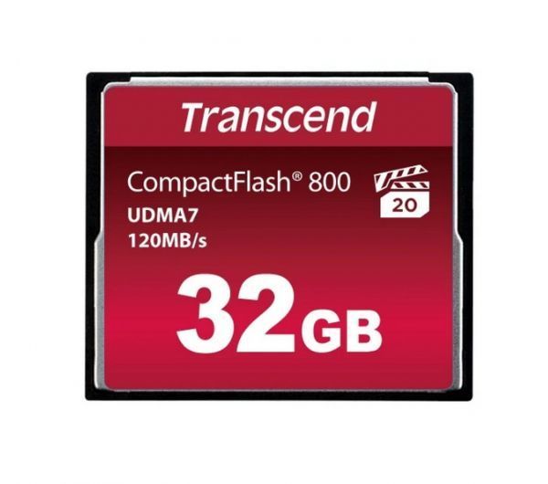 Карта памяти transcend compact flash standard ts8gcf133 8gb