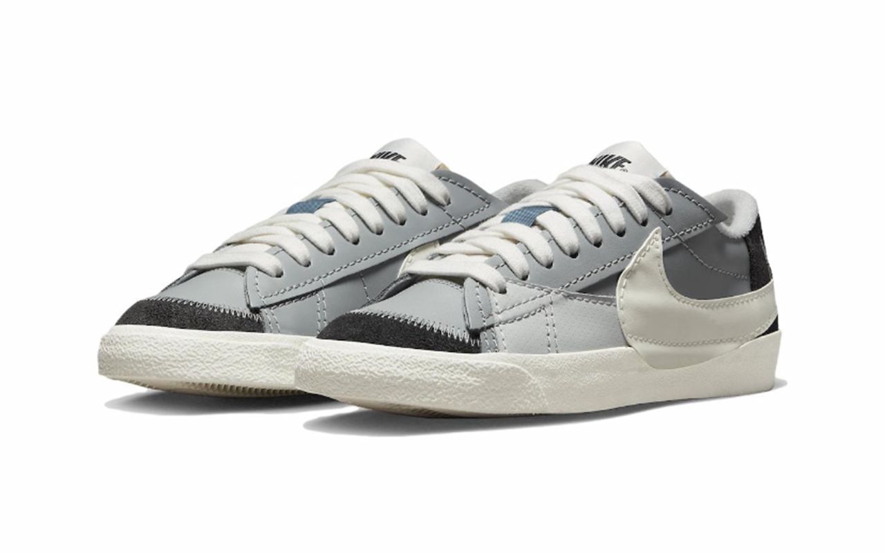 Nike blazer grey suede online