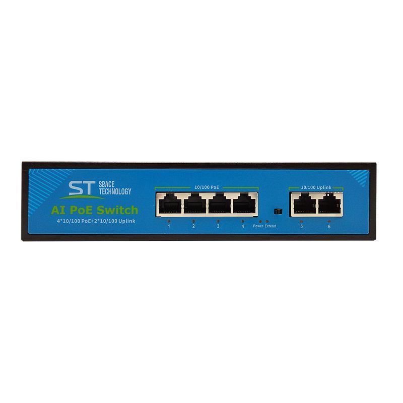 Коммутатор Space Technology St-s42poe (4g/1g/1s/78w).