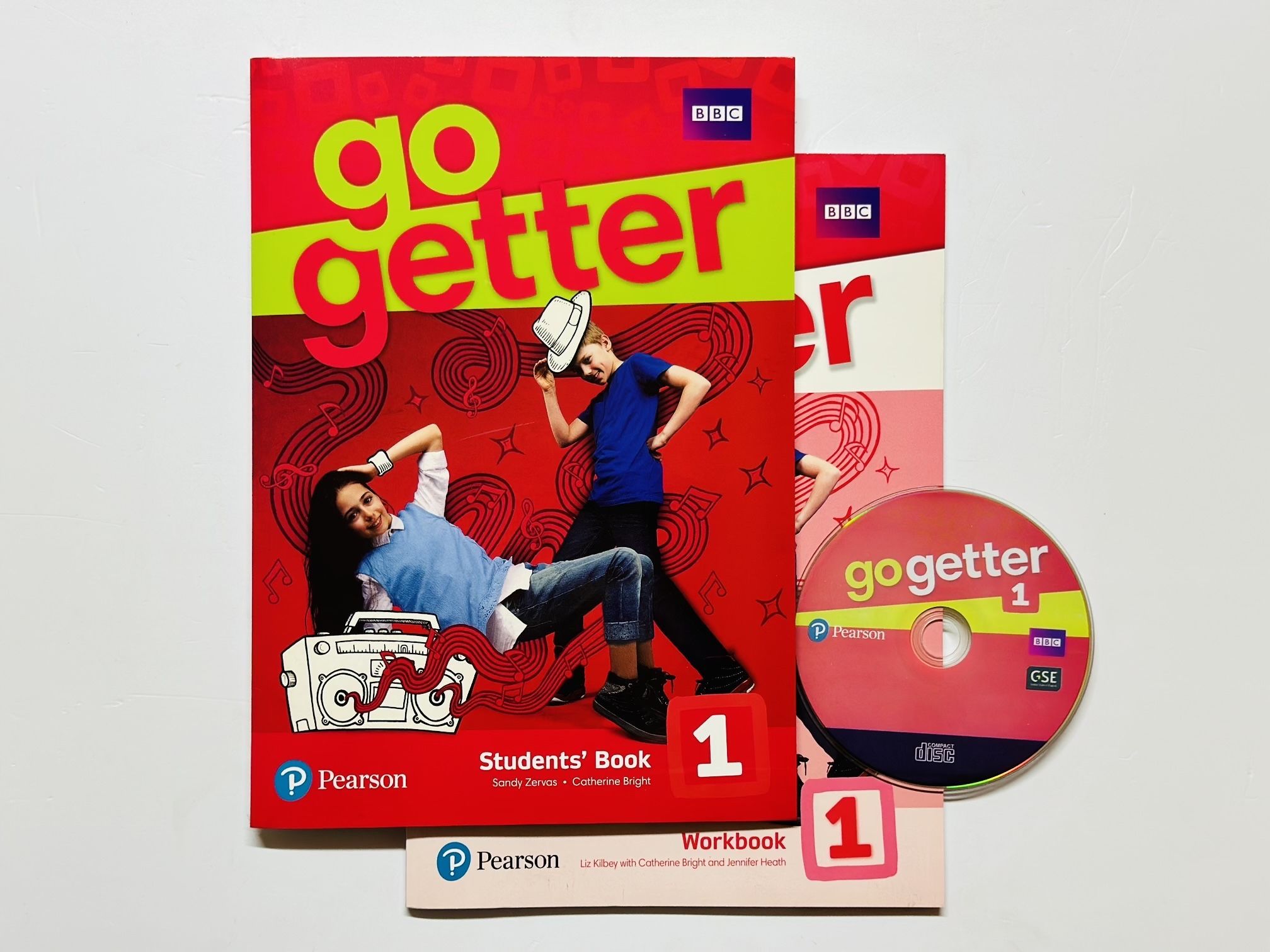 Go Getter 1, Student's Book + Workbook with CD-disk Pearson | Zervas Sande