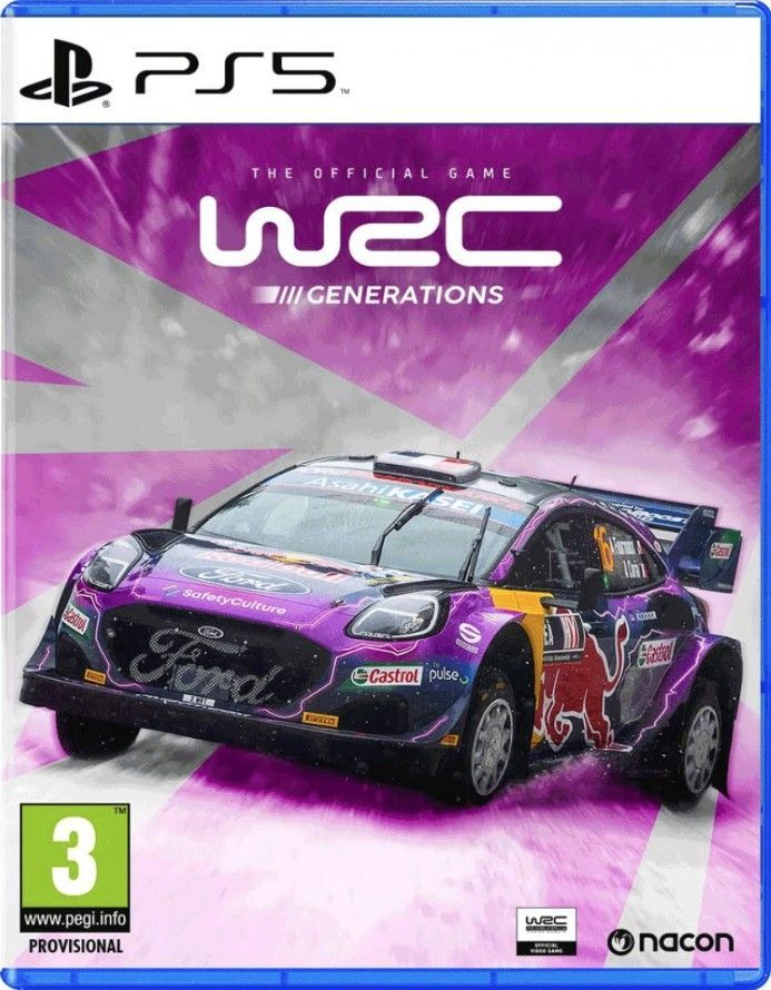 Игра WRC Generations (PlayStation 5, Русские субтитры)