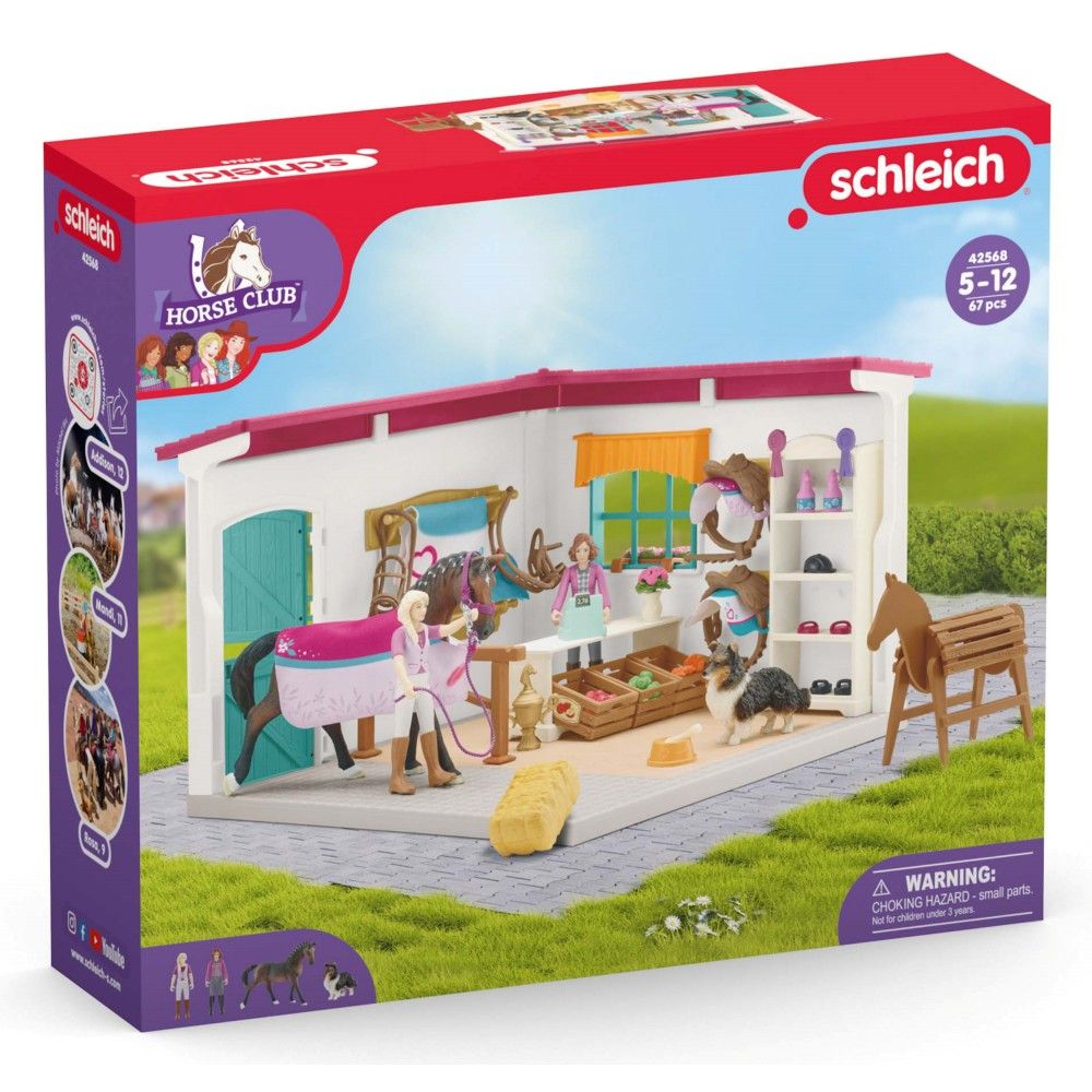 Наборы horse club. Schleich школа верховой езды. Наборы шляйх тренировки. Schleich конюшня 42344. Лошади шляйх набор с наездником.
