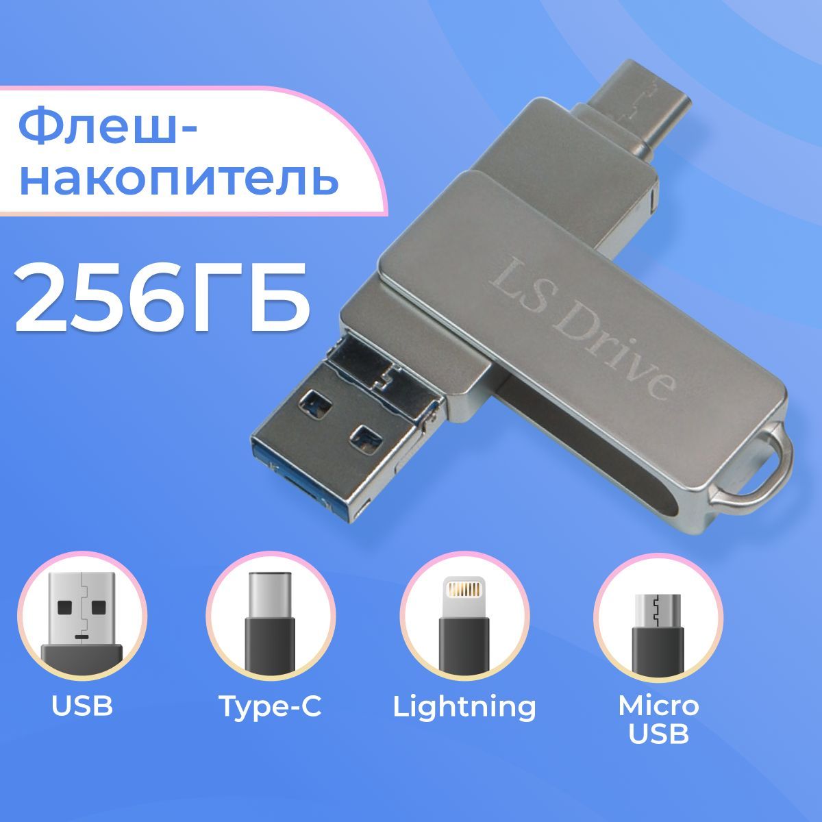 USB-флеш-накопитель Pastila USB Flash Drive 1 256 ГБ - купить по выгодной  цене в интернет-магазине OZON (1208341527)