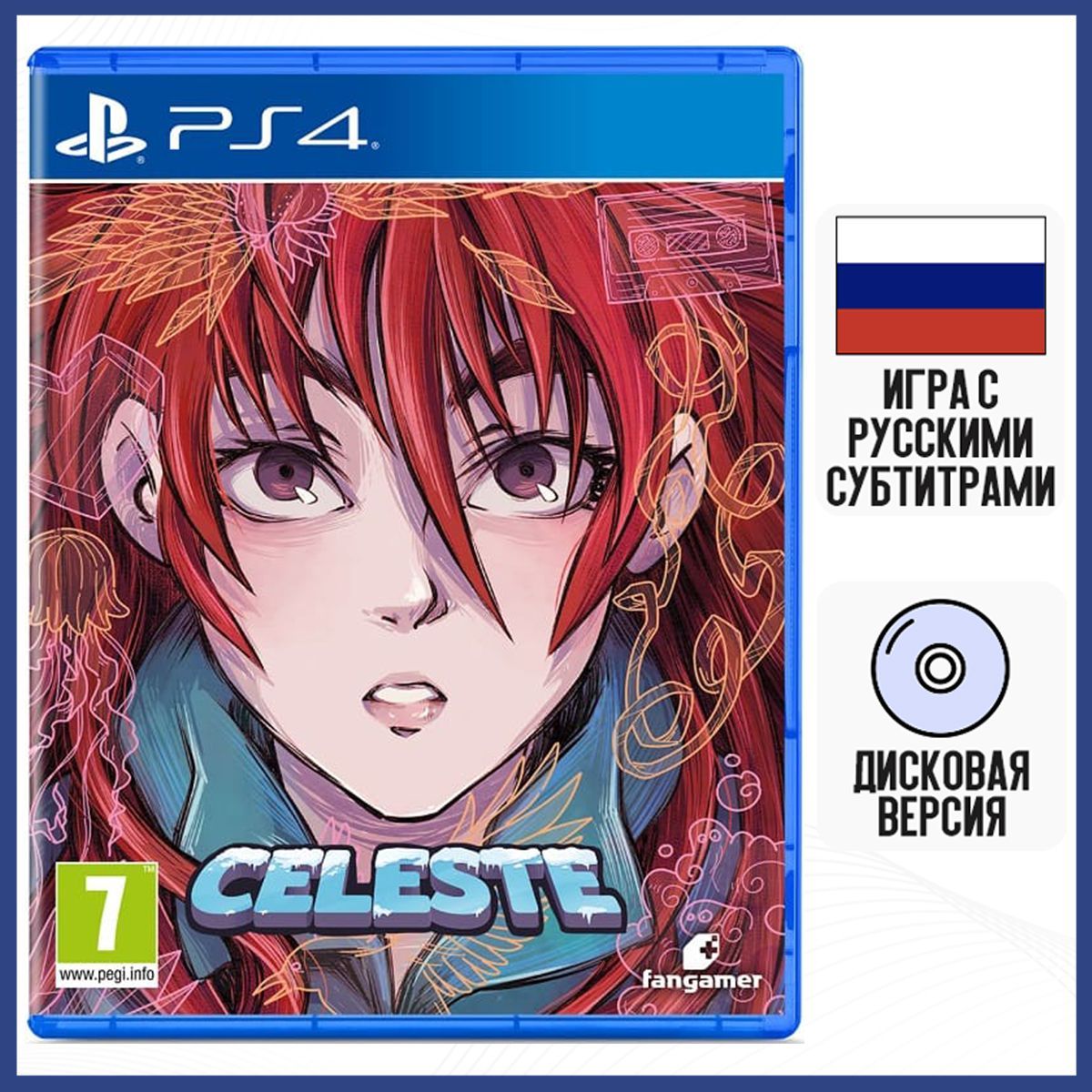 Игра Celeste (PS4, русские субтитры)