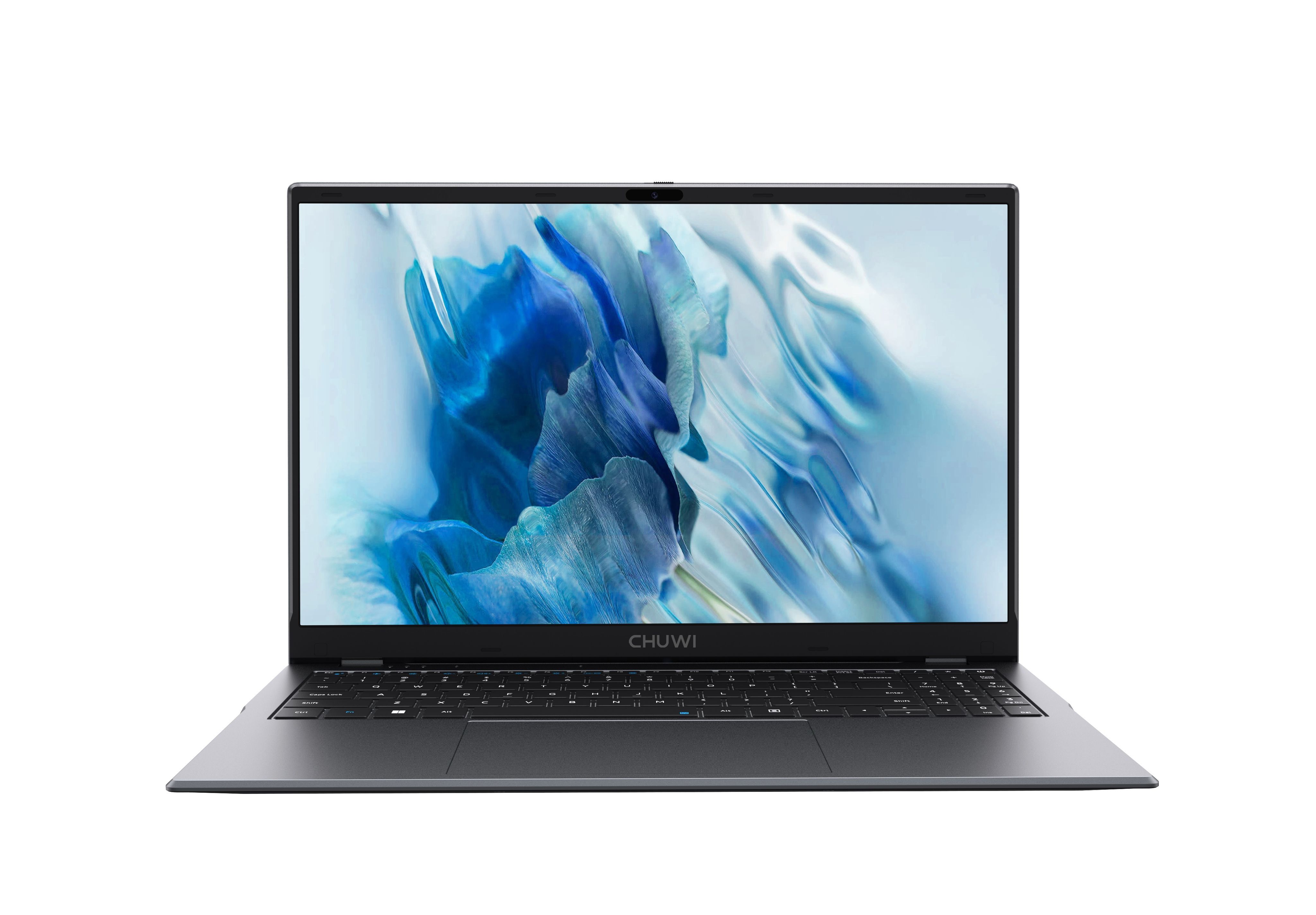 CHUWI GemiBook Plus Ноутбук 15.6", Intel Processor N100, RAM 16 ГБ, SSD 512 ГБ, Intel UHD Graphics, Windows Home, (GemiBook Plus), серый, Русская раскладка