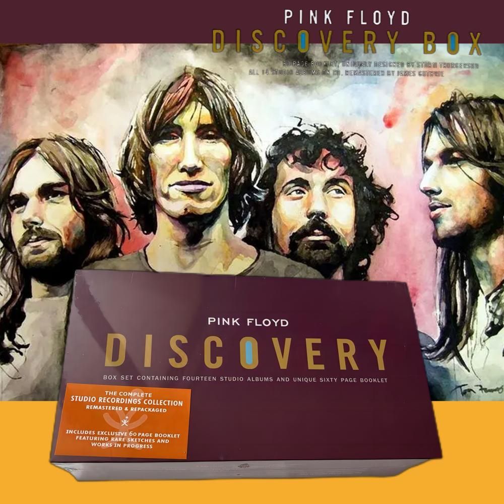 Pink Floyd Discovery box set,16CD коллекционное издание, высококачественный музыкальный CD