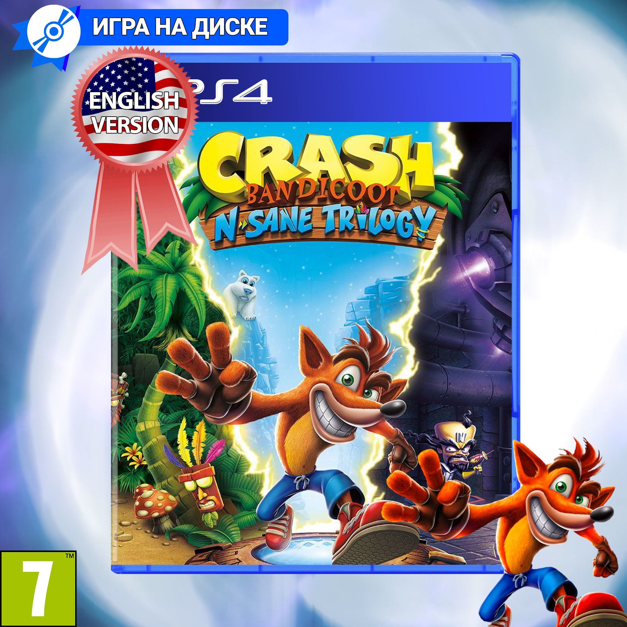 Crash Bandicoot 3 Ps4 – купить игры и консоли на OZON по выгодным ценам