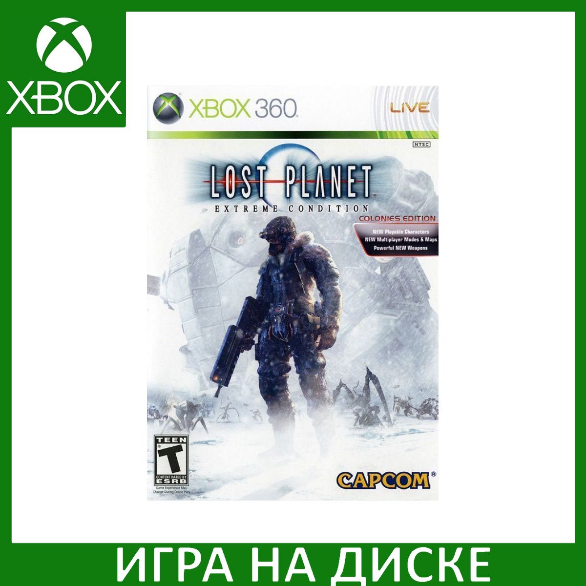 Игра Lost Planet Extreme Condition (Xbox One, XBox 360, Английская версия)