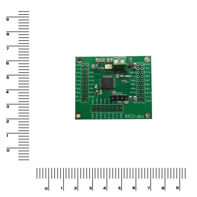 Плата с микроконтроллером STM32L051C8T6