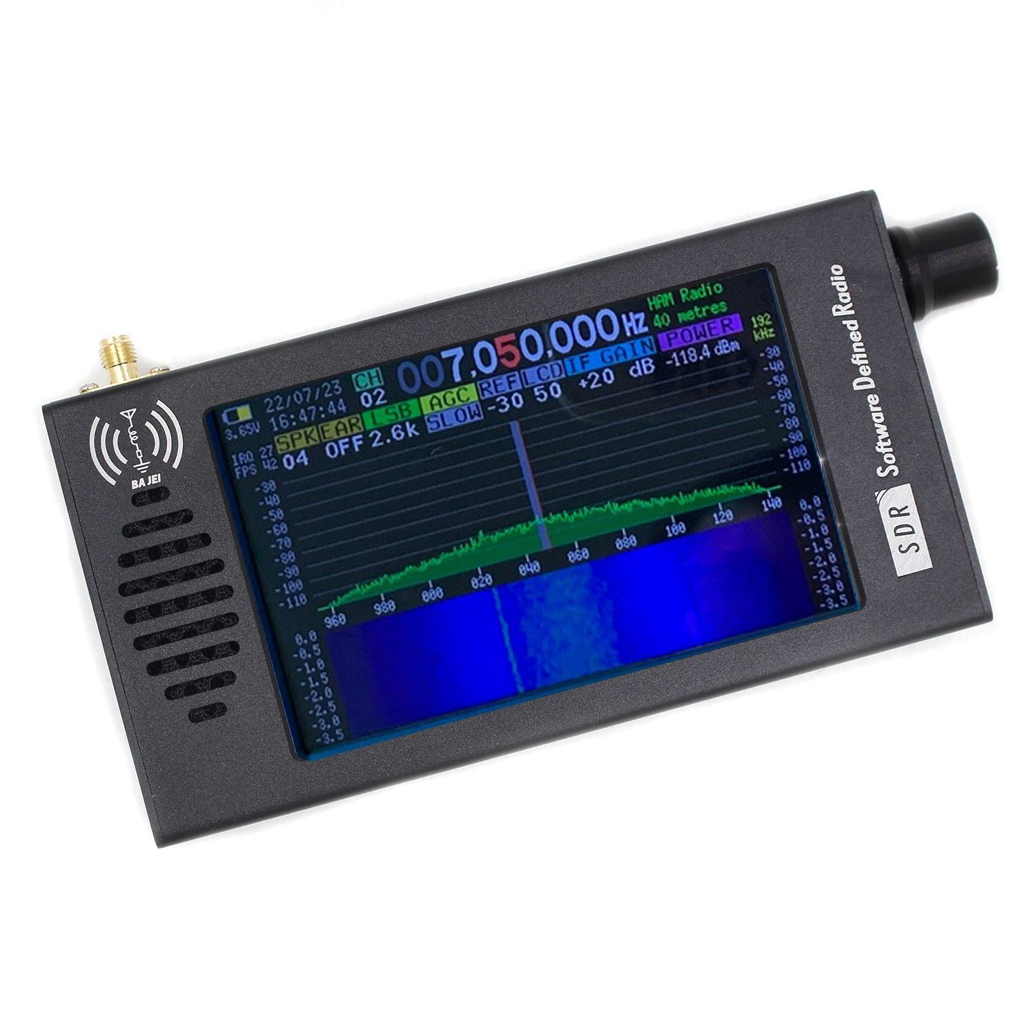 Портативный Цифровой SDR Радиоприемник SDR 101 Всеволновой 0-149 МГц С ...