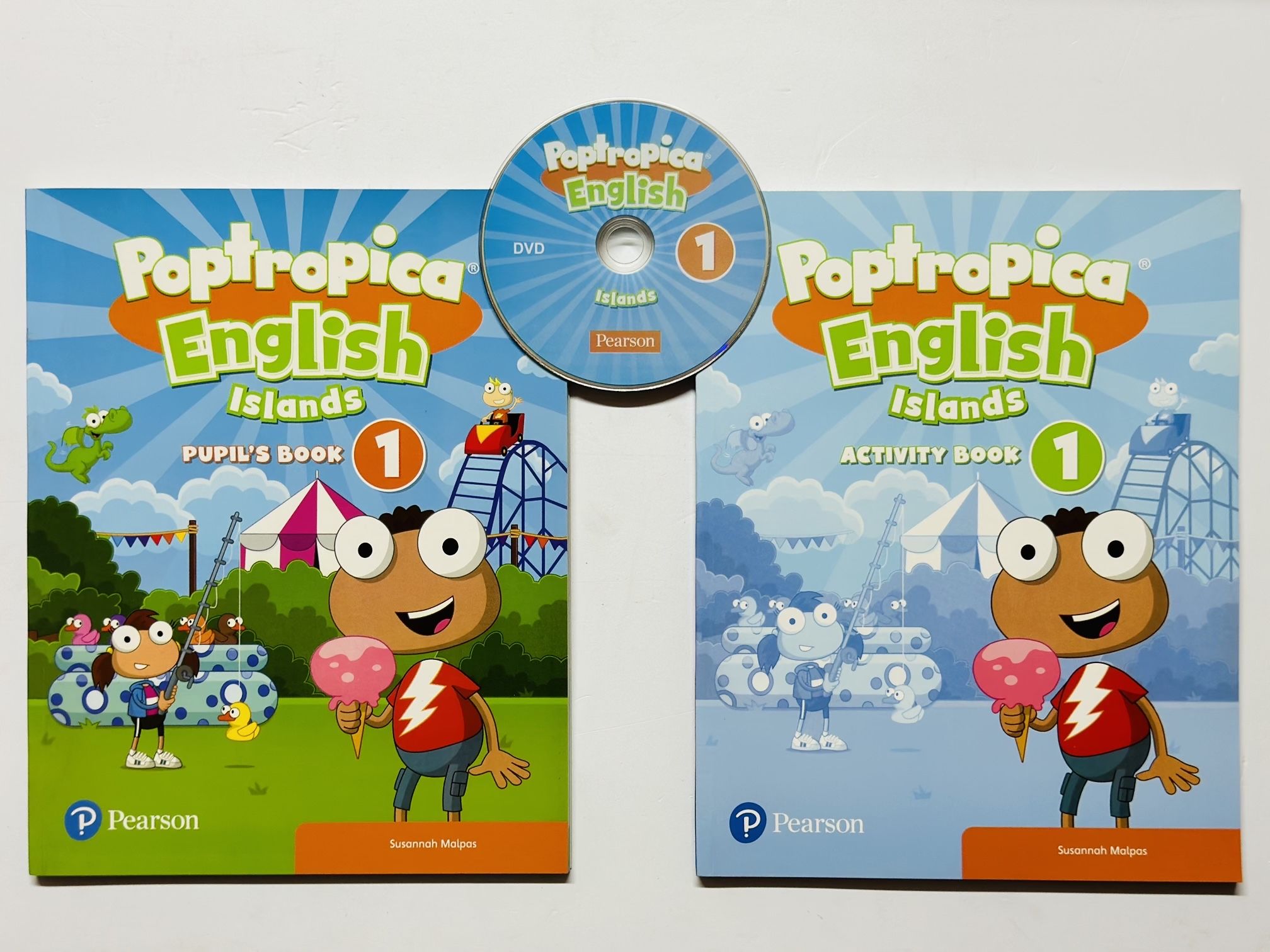 Poptropica English Islands 1, Pupil's Book + Activity Book + CD (учебник + тетрадь + диск )