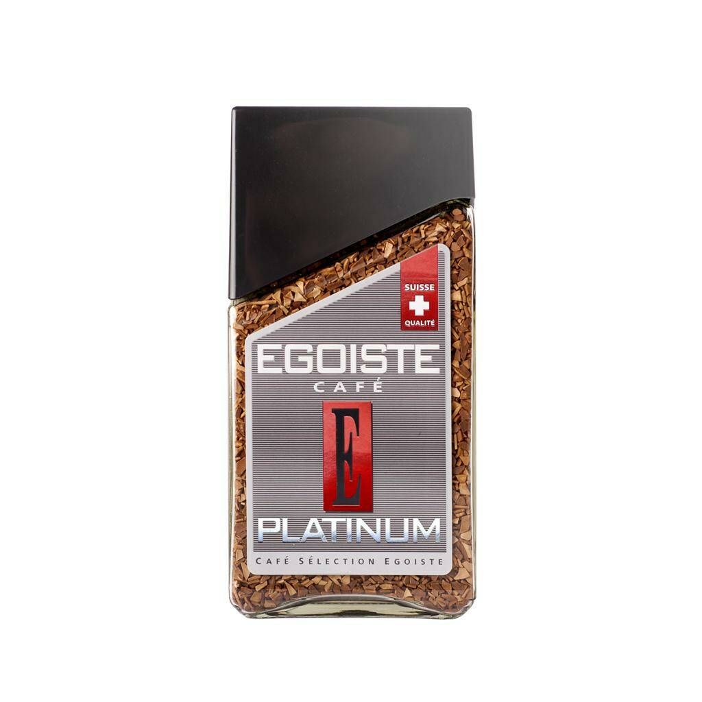 Кофе растворимый EGOISTE Platinum, 100 г