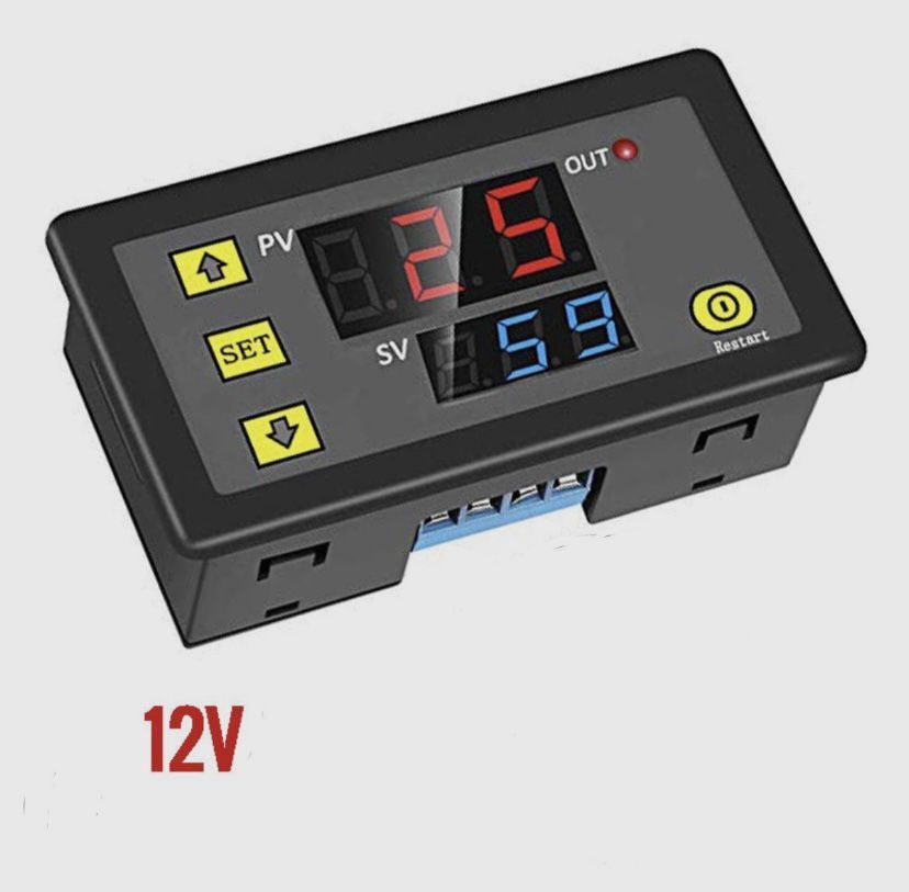 Реле Времени, 12V. T3230, Цифровой таймер