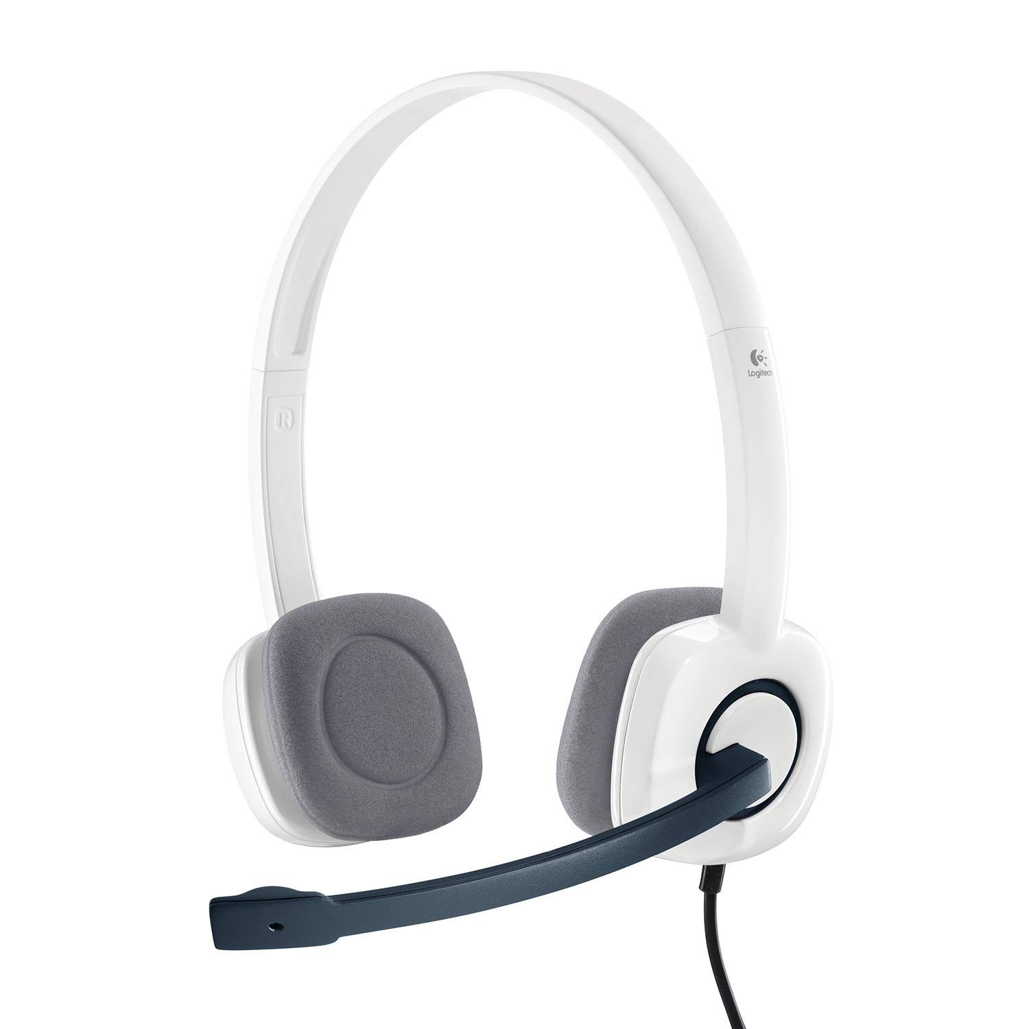 Проводная гарнитура Logitech h150. Гарнитура Logitech h150 белая. Logitech stereo Headset h150. Logitech stereo Headset h151.