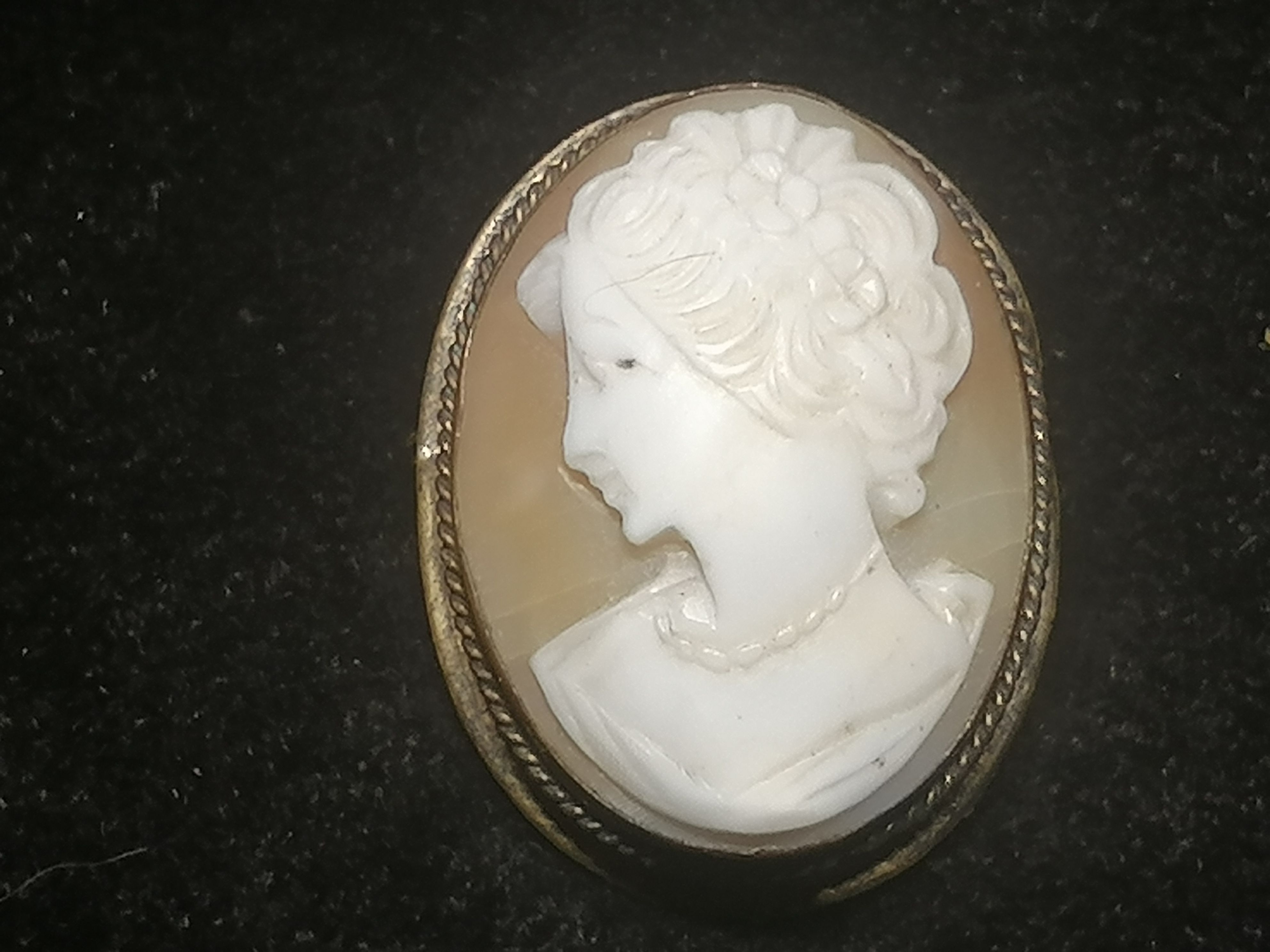 Antique Cameo Lamont