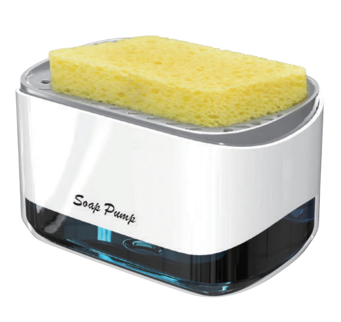 Soap pump sponge caddy. диспенсер кухонный соап памп. диспансер для средства мытья посуды. Soap pump sponge caddy. диспенсер soap pump.