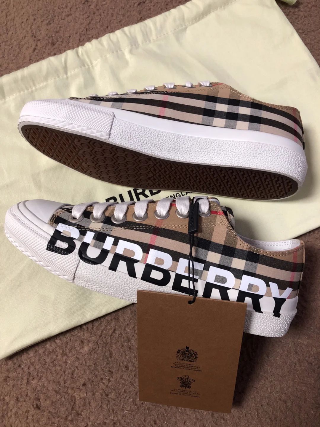 Burberry zapatillas hotsell