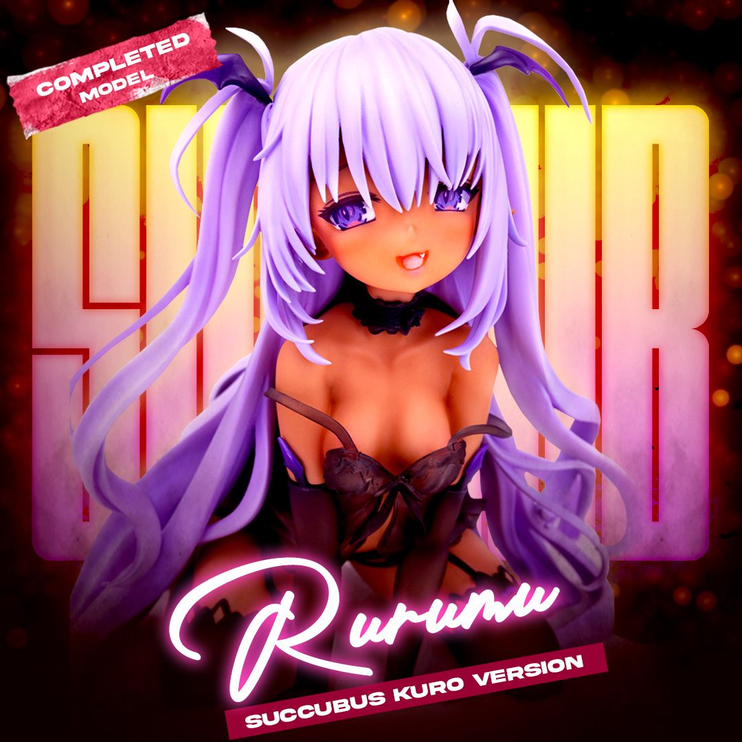 Аниме фигурка Succubus Rurumu Kuro Version 13 см - купить с доставкой по  выгодным ценам в интернет-магазине OZON (1291689662)