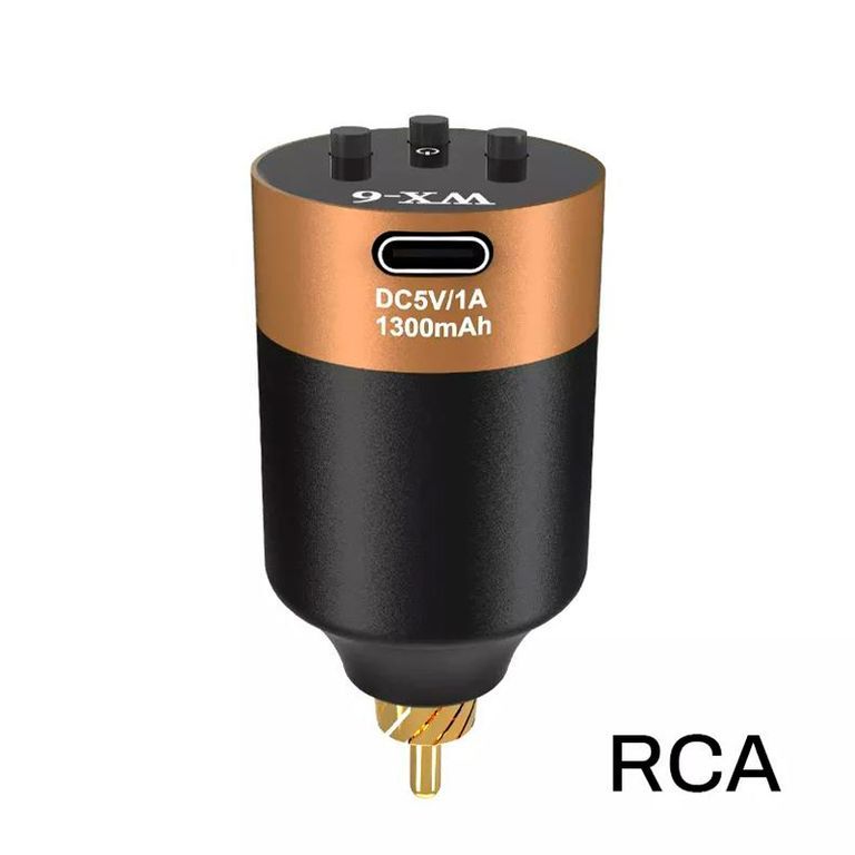 Блок питания для тату машинки беспроводной WX-6 RCA Gold