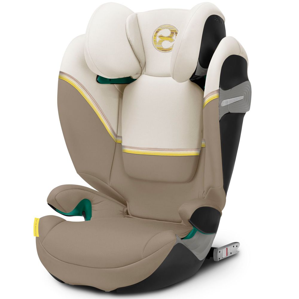 Детское автокресло Cybex Solution S2 i-Fix Seashell Beige бежевый, группа 2/3 от 3-х до 12 лет (15-50 кг, 100-150 см)