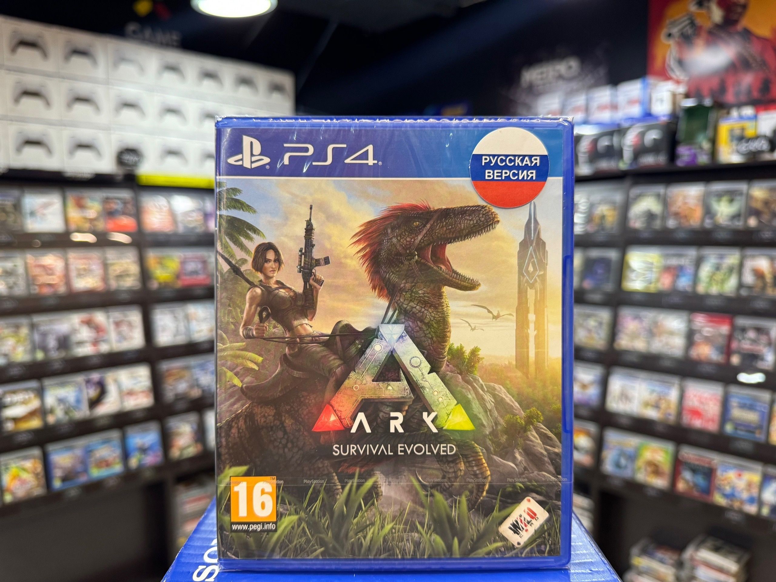 Игра Игра ARK: Survival Evolved PS4 (Новый) (PlayStation 4 купить по низкой  цене с доставкой в интернет-магазине OZON (685349677)