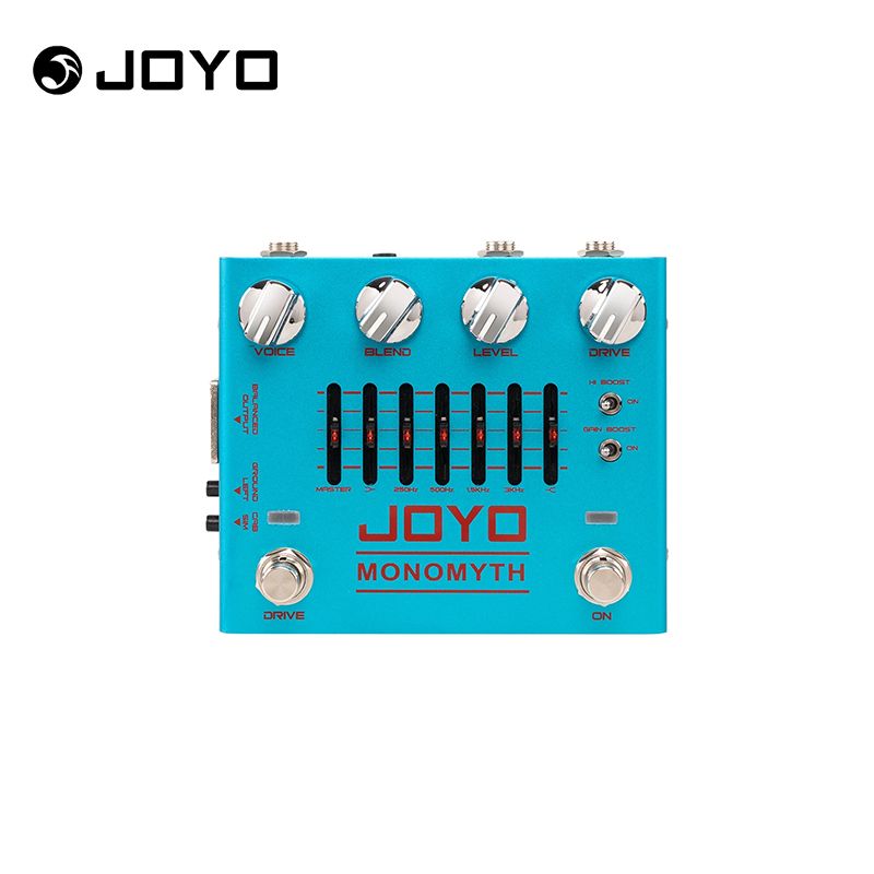 JOYO R-26 MONOMYTH Педаль бас-гитары, педаль эффектов симулятора усилителя Overdrive с эквалайзером и шумоподавлением JOYO R 26