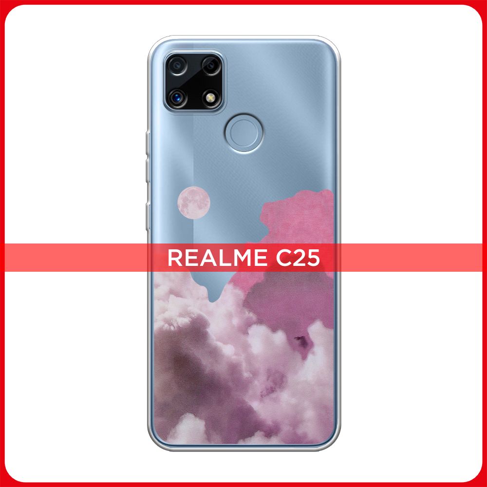 Силиконовый чехол на Oppo Realme C25/C25s / Реалми С25 Облака во сне,  прозрачный - купить с доставкой по выгодным ценам в интернет-магазине OZON  (964070031)