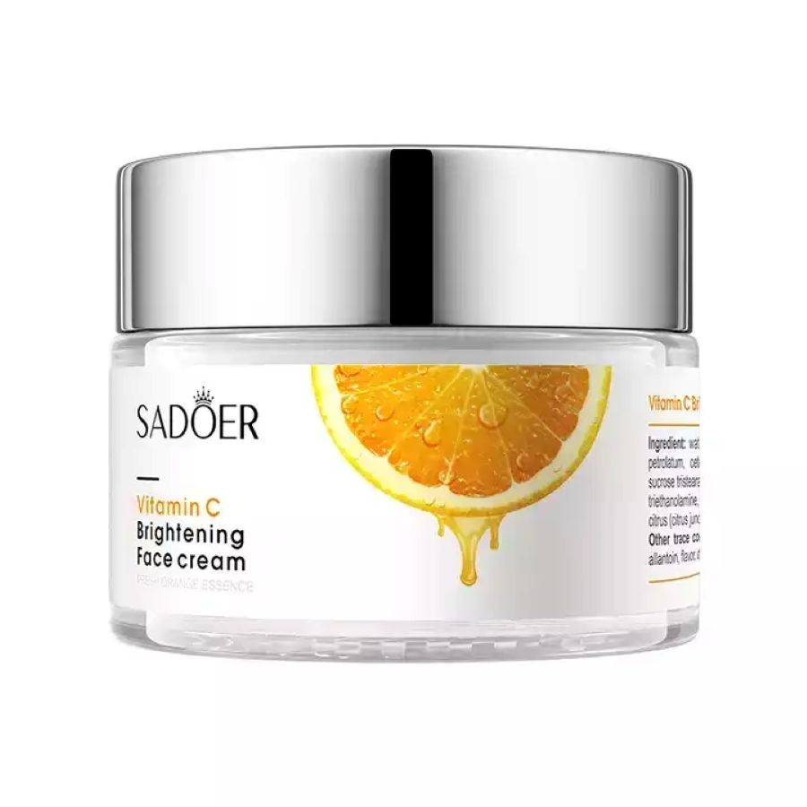 Sadoer крем витамин с осветляющий. Крем для лица Vitamin c Brightening face Cream. Sadoer крем для лица. Sadoer спрей-мист с витамином с для сияния кожи лица.