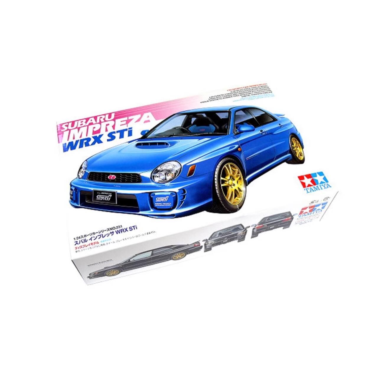 Наборы моделей Subaru Impreza WRX STi tamiya 24231